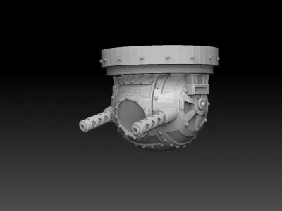Ball Turret 3D print model