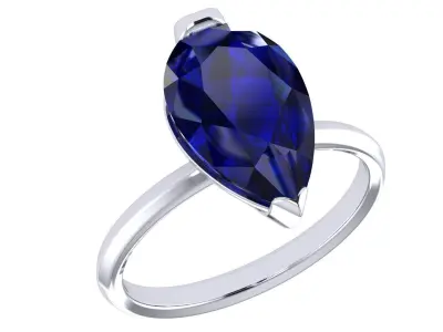 Ring boutique Drops set 3D print model