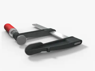 F-Clamp letter f clamp 3D model