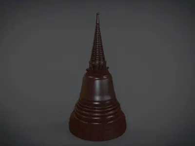 Pagoda tower 3D print model