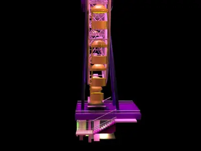 ferris wheel 3D model