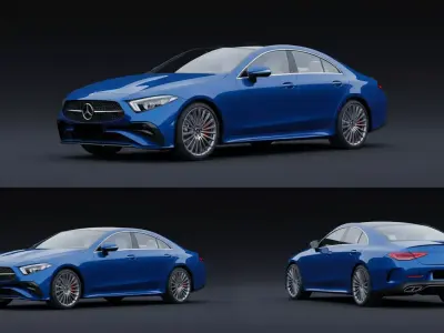 Benz CLS AMG 2022 3D model