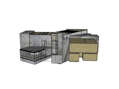 Health Center 3D model