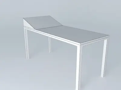 Medical daybed Free 3D model