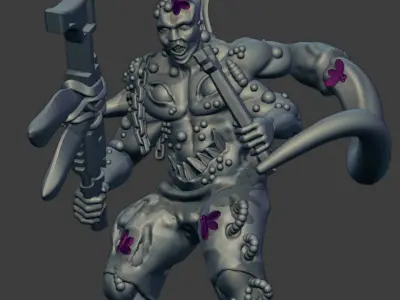 Poxrunners - 10 Minis 3D print model