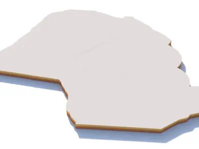 Kuwait 3D model
