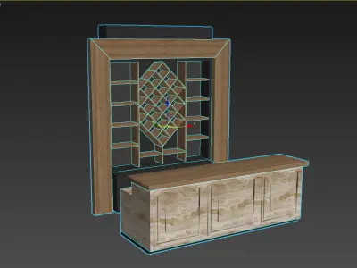 Restaurant Bar 13 3D model