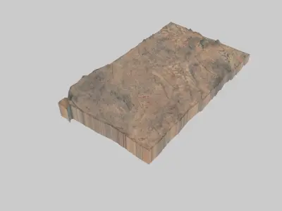 Mopti City Low-poly 3D model