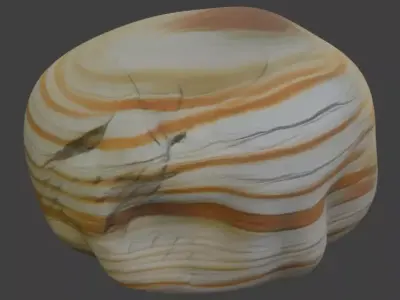 Stone Rock 3D Model 3D model buy