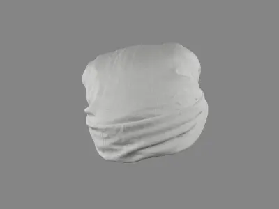 Scarf 3D model 3D model
