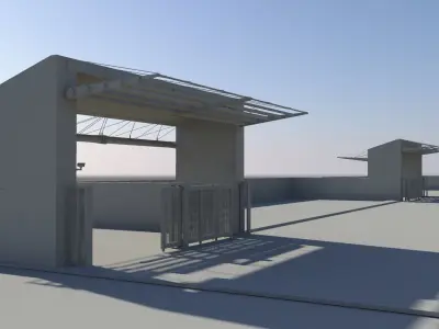 Housing society Free 3D model