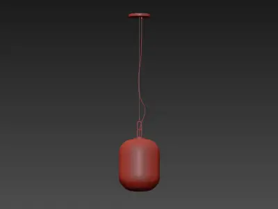 MAX LARGE and MINI LED PENDANTS By Stone Lighting 3D model