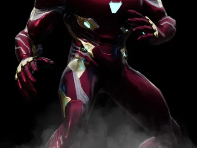 Ironman Endgame FBX 3D model
