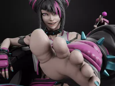Juri - Street Fighter 3D print model