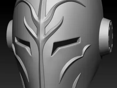 Jedi Temple Guard Mask STL Bundle  3D print model