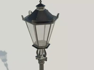 London street light 3D model