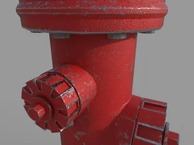 Fire Hydrant 3D model