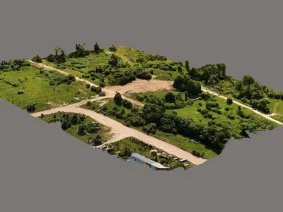 Aerial scan 6 3D model