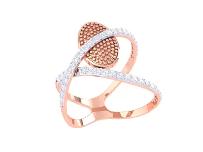  Women Ring MTL 3dm STL OBJ FBX Details 3D print model 45