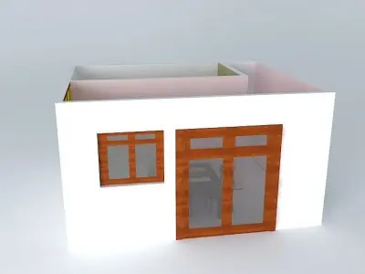 Living room interior Free 3D model