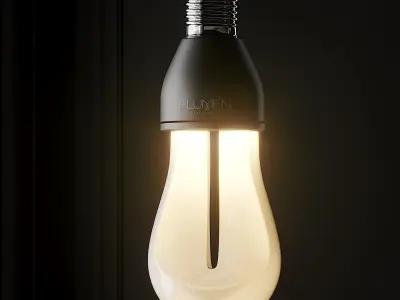 ORIGINAL PLUMEN 002 DIMMABLE LED 3D model