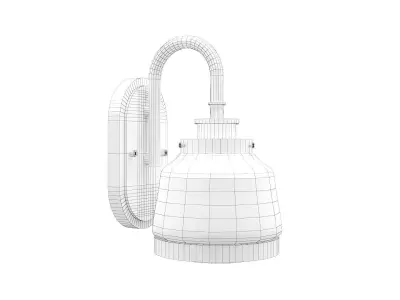 Judson 1-Light Bath Vanity Wall Light 3D model