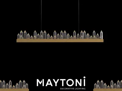 Pendant Gletscher ARM424-PL-05-W Maytoni Classic Free 3D model