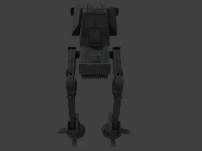 AT-AC Styalized Low-poly 3D model