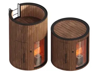 Lumi Pod Sauna 3D model