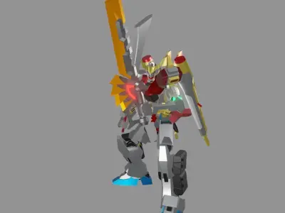 The Mecha Attacker 11 3D model
