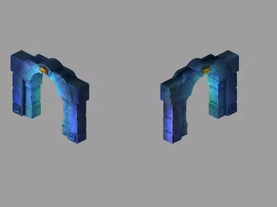 The Palace - Shimen 04 3D model