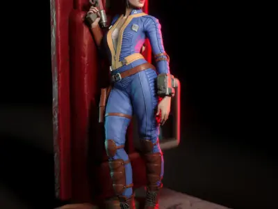 Lucy from Fallout 3D print model