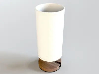 Table lamp Free low-poly 3D model get