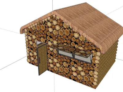 Creative Design-Holiday Cabin-04 3D model