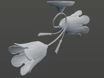 Kitchen Chandelier 3D model