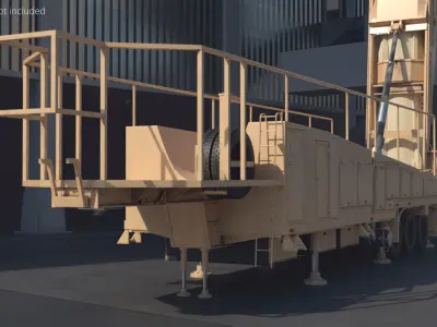  Sejjil Missile on Raised Launcher 