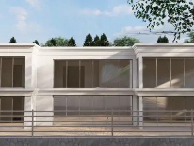 Modern House 13 3D model buy