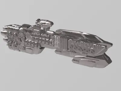 FLEET CORE - 07 USDF BATTLESHIP 3D print model