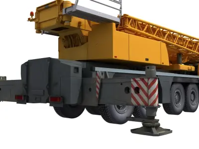  Crane Liebherr rigged 