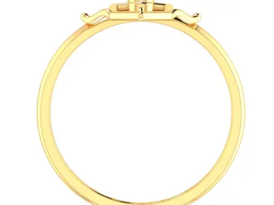 Light weight ring earrings pendant set 3dm stl 4 renders model  3D print model