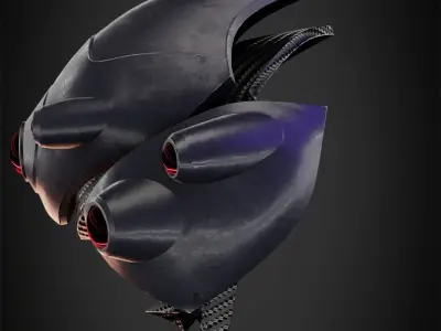 Widowmaker Helmet for Cosplay 3D print model