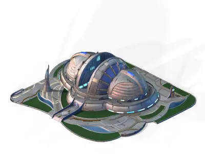 Crystal Palace - Flea Market 21 3D model