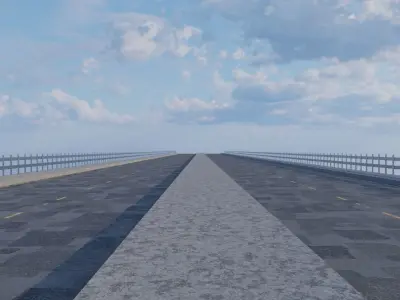 Double Bridge Free 3D model