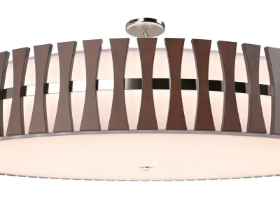 Cirus 4 Light Pendant PBR 3D model