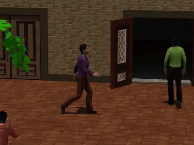 The Doors  Low-poly 3D model