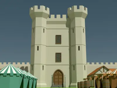 SimplePoly Medieval - Low Poly Assets Low-poly 3D model
