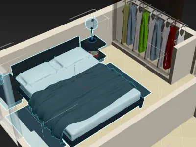 3d FLOOR PLAN 3D model