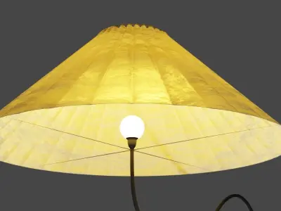 stylized lamp for living room 3D model