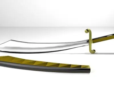 Sword - Tang 3D model