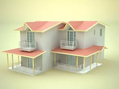 HOME MINIMALIST 3D model